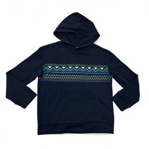 Old Navy Kids Hoodie with Geometric Pattern Size:L (10-12)